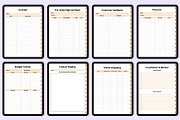 Digital 2025 Small Business Planner, a Stationery Template by Mustafiz (Thumbnail 8 of 11)