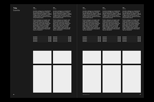 Catalogue Template A4 For InDesign