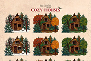Cozy Houses, an Object Illustration by Ink Stories (Thumbnail 11 of 22)