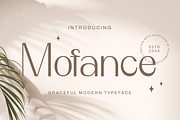 Mofance Clean and Elegant Font, a Sans Serif Font by Salamahtype (Thumbnail 1 of 7)