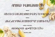Aroma Plantation-font duo, a Script Font by Astarte_design (Thumbnail 7 of 12)