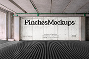 Wall Mockup PM WL01, a Mockup by PinchesMockups© (Thumbnail 5 of 6)