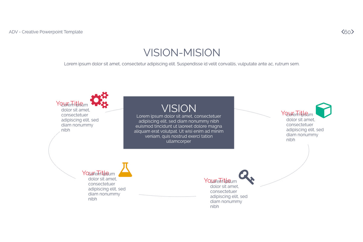 ADV Powerpoint Template, a Presentation Template by OXXO (Photo 60 of 78)