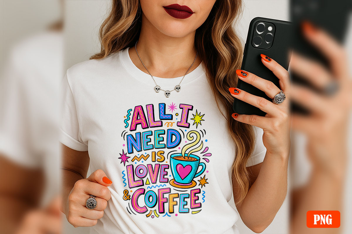 Valentine Love & Coffee Illustration, an Illustration by GlitterCraft (Photo 6 of 41)