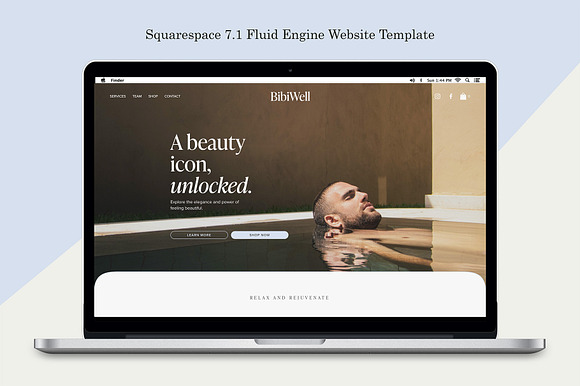 BibiWell | Website Template preview 6