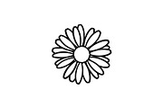 Daisy Flower Line Art Vector Bundle0, an Illustration by jahid234 (Thumbnail 45 of 51)