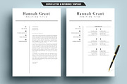 Clean Resume/CV Template Word, a Resume Template by TemplateCrafts (Thumbnail 3 of 6)