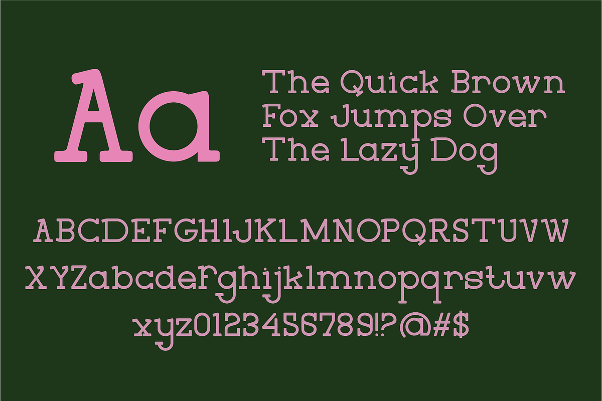 Lemonpink - Slab Serif Font, a Serif Font by Berdansabersama (Photo 2 of 8)