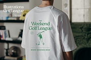 Golf Icon Set, a Sport Illustration by Veyla (Thumbnail 8 of 9)