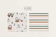 Winter construction, a Pattern Graphic by Olena Kuznietsova (Thumbnail 2 of 9)