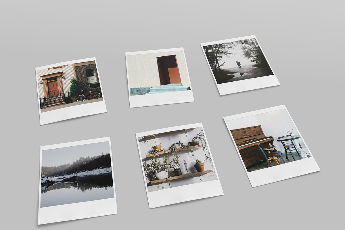 Instant Photo Mockup Bundle, a Mockup by KIPET (Photo 8 of 34)