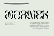 Mornek - Experimental Typeface, a Blackletter Font by Lettramina Studio (Thumbnail 1 of 10)