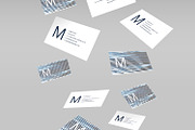 Classy line art business card, a Business Card Template by Creative Designs (Thumbnail 3 of 3)