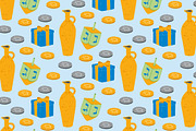 Happy Hanukkah: Vector Art, a Food Illustration by Amy Ina Studio (Thumbnail 3 of 3)