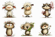 Cute Spring Clipart Bundle, an Illustration by Libby Wishes (Thumbnail 7 of 7)