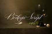 Bodega Script Elegant Wedding Font, a Script Font by vatesdesign (Thumbnail 1 of 8)