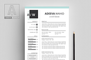 Simple Resume Template Wahid, a Resume Template by AdeevaResume (Thumbnail 2 of 4)
