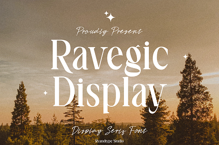 Ravegic Display Serif