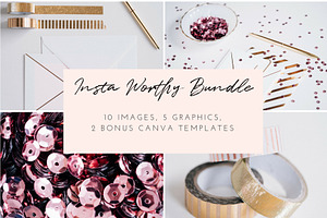 Wedding styled photo bundle | 4 featuring social media, instagram photos, and