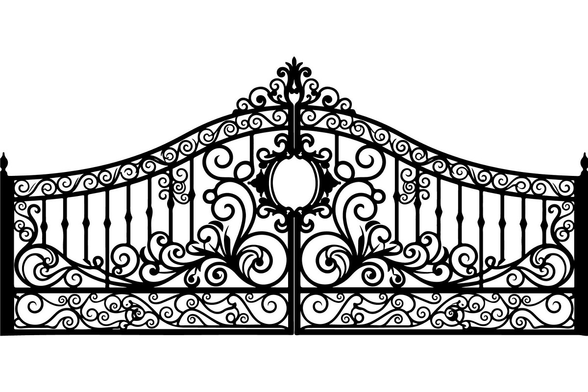 Elegant Ornamental Wrought Iron, a Graphic by Designer_Momina (Photo 11 of 20)