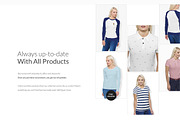 Women Raglan Mock-ups Set DEMO, a Books & Magazine Mockup by Apparel_Mockups (Thumbnail 20 of 24)