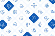 Cloud technology Icon, an Outline Icon by Prosymbols (Thumbnail 4 of 7)