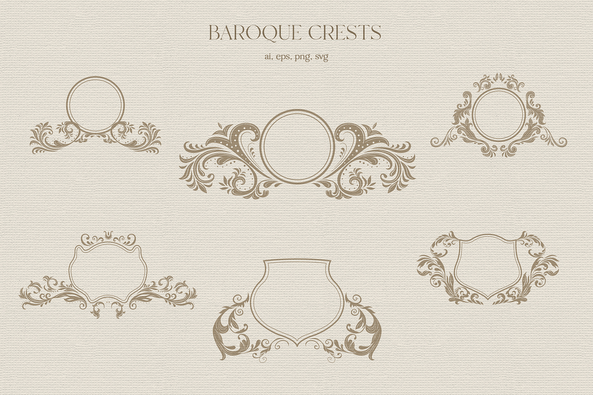 Wedding Monogram Creator. Crests., a Decorative Illustration by Designwork (Photo 6 of 21)