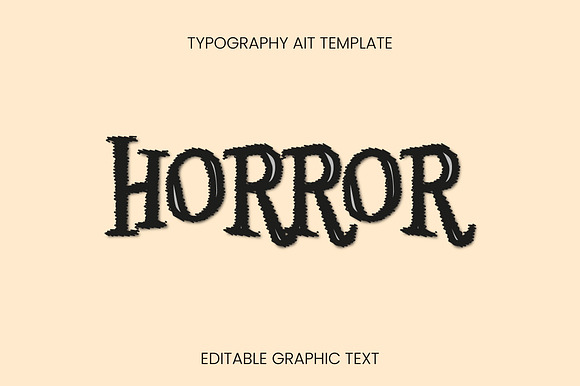 Spooky Edge Text Effect preview 4