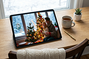 Cozy Christmas Couple | Stock Photo, a Holiday Photo by Aura Canyon HQ (Thumbnail 3 of 5)