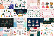 the Big Christmas bundle, a Pattern Graphic by Katie Lisker (Thumbnail 2 of 27)