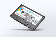Cassette Tape Mock-Up, a Product Mockup by Se٧enStudio (Thumbnail 8 of 8)