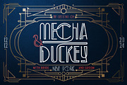 Art Decory Typeface, a Sans Serif Font by alit design (Thumbnail 7 of 17)