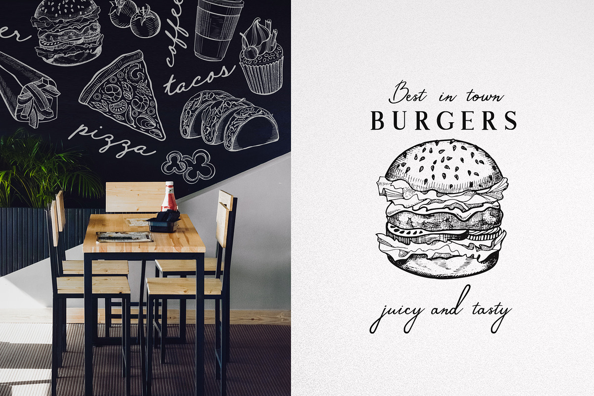 Food Truck Illustrations, a Food Illustration by BarcelonaShop (Photo 3 of 4)