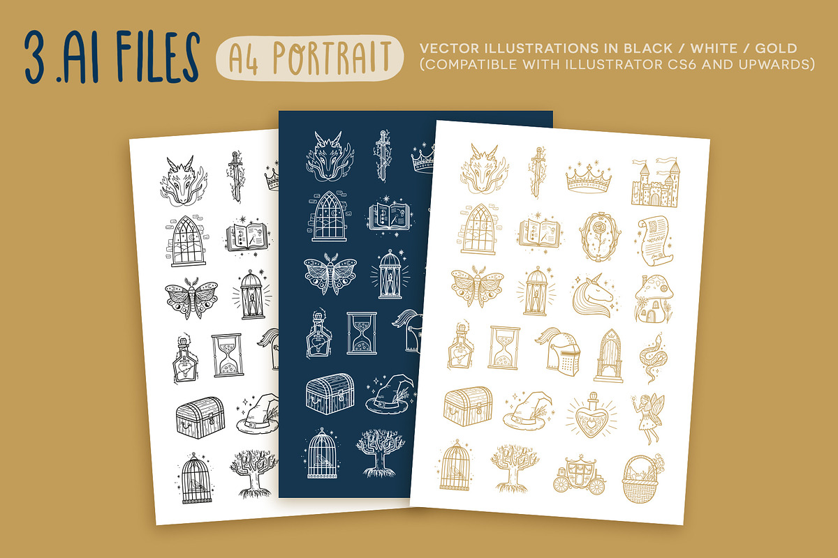 Fairytales & Legends - Vector, an Object Illustration by Carole Chevalier (Photo 7 of 7)