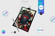 Christmas Party Flyer Template, a Flyer Template by Aam360 (Thumbnail 3 of 3)