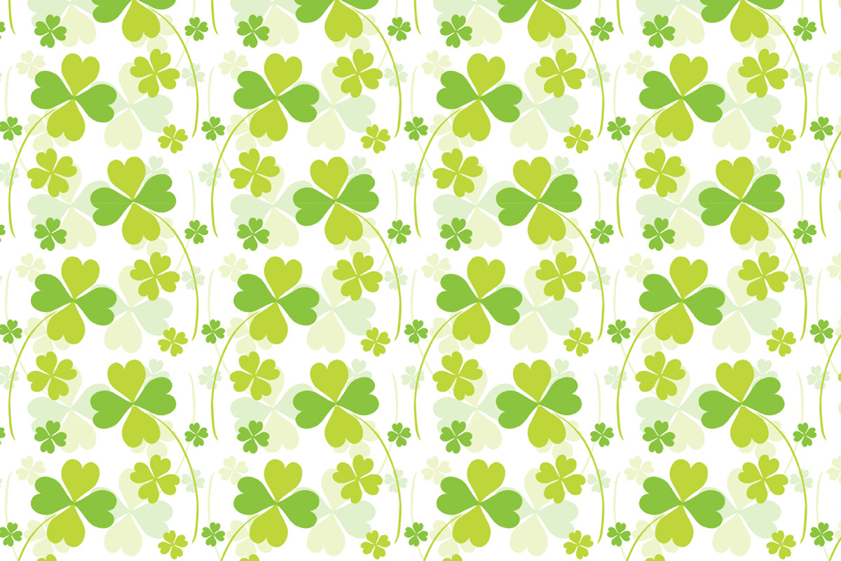 14 Patterns with Fourleaf Clovers preview 2