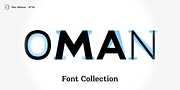 Oman, a Serif Font by Par Défaut (Thumbnail 1 of 12)