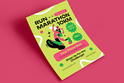 Retro Marathon Tournament Flyer, a Flyer Template by VectorVactory (Thumbnail 2 of 3)