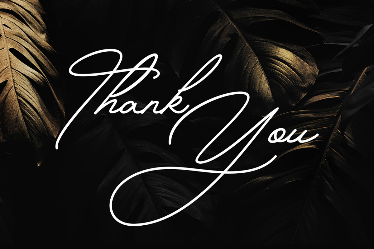 Betriciya Signature, a Script Font by GloowStudio (Photo 11 of 11)