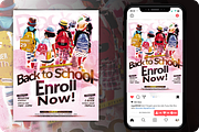 Back to School Flyer, a Flyer Template by regalDRAW (Thumbnail 2 of 2)