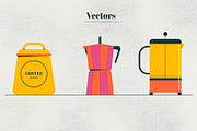 Coffee illustrations, a Food Illustration by Joseph Chernashki (Thumbnail 6 of 12)