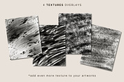 20 Photoshop Mix Media Brushes, a Brush Add-On by Jenteva Art (Thumbnail 4 of 11)