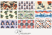 70 Japan seamless pattern, a Pattern Graphic by Poppy Lane Studio (Thumbnail 4 of 10)