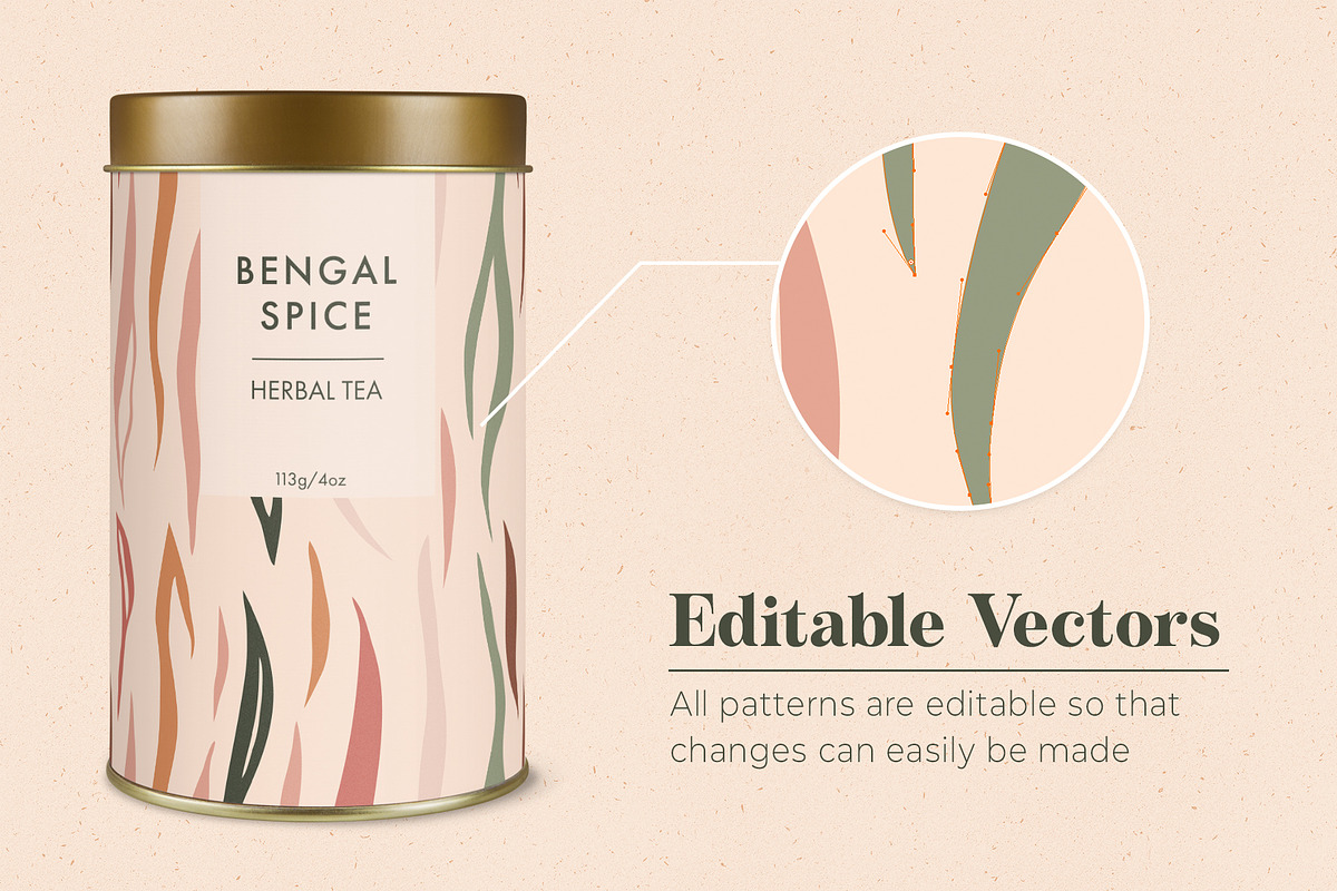 Animal Print - Floral Palette, a Pattern Graphic by Megs Lang (Photo 3 of 10)