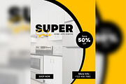 Sale Marketing Poster Design 01, a Social Media Template by shahsoft (Thumbnail 2 of 2)