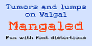 Mangaled, a Font by Ingrimayne Type (Thumbnail 2 of 6)