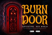 Khan Blade - Fantasy Game Font, a Serif Font by twinstd (Thumbnail 4 of 9)