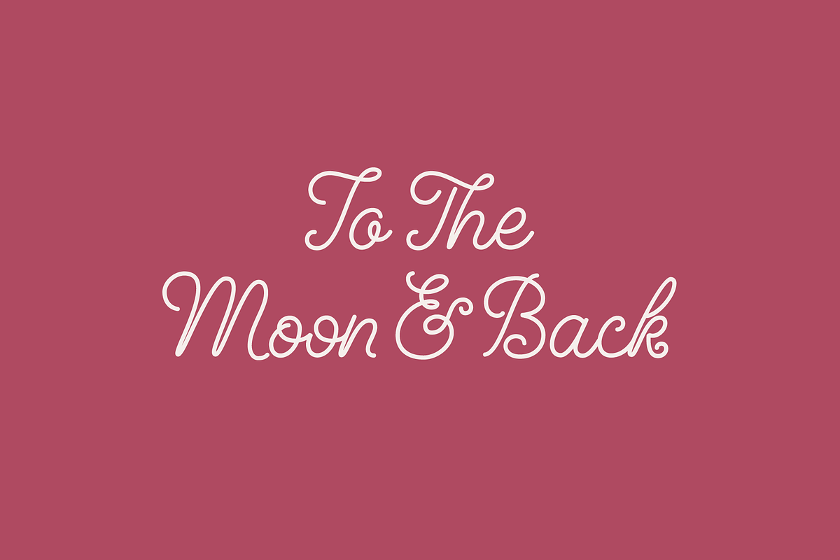 Brookley - Monoline Script Font, a Script Font by Danielle Eneh (Photo 2 of 12)