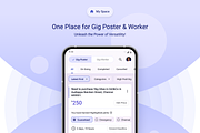 GigSevai Gig Economy App, Figma UI Kit | Creative Market