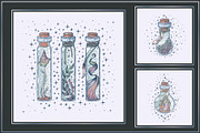 A set of witch potions., an Illustration by KS.IVA (Thumbnail 2 of 10)